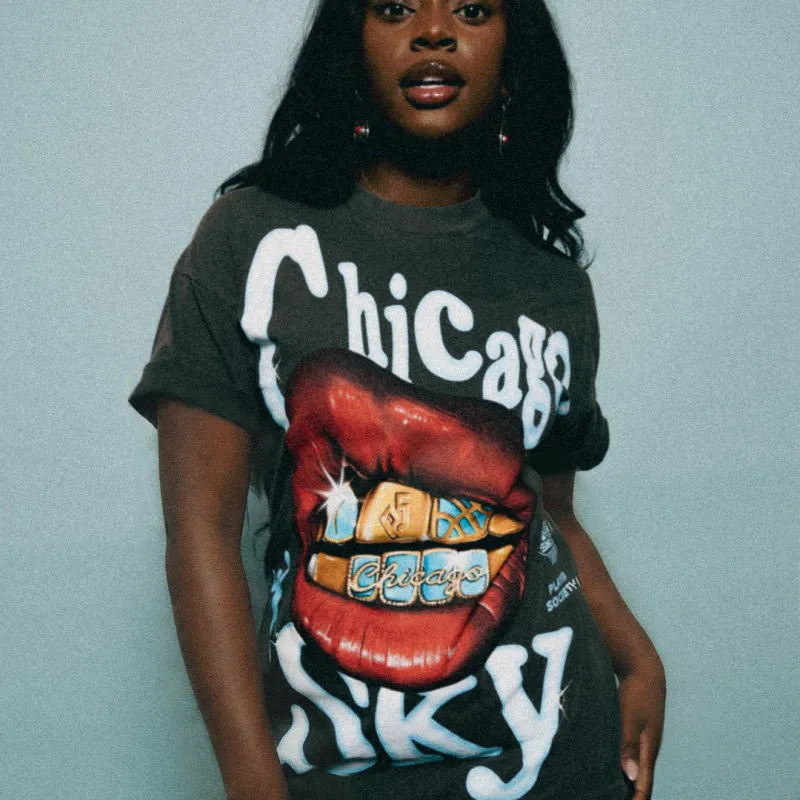 Playa Society Chicago Sky Mood T-Shirt made by Playa Society