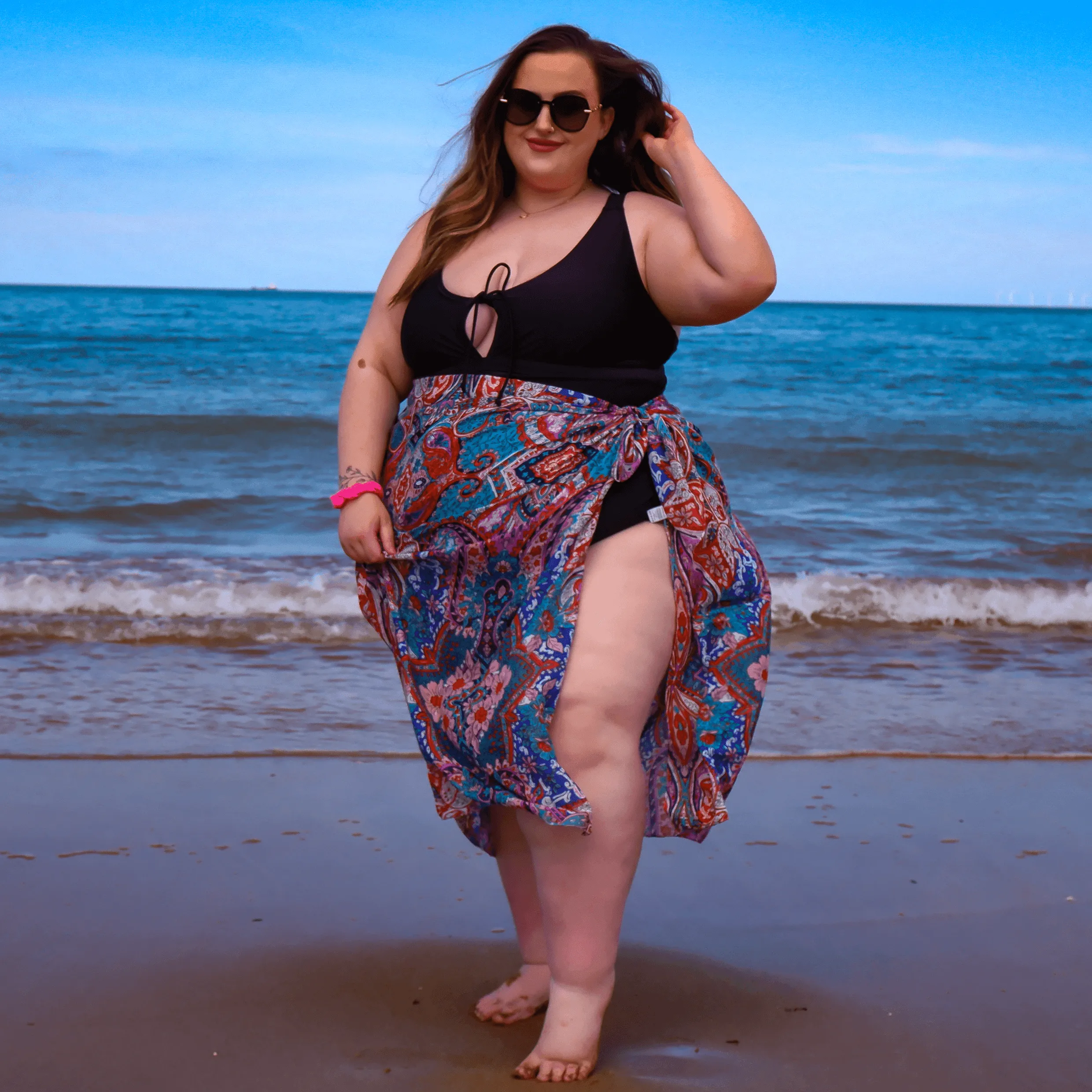 Phone Home Swimsuit - Black sold by Snag Tights product image thumbnail 3