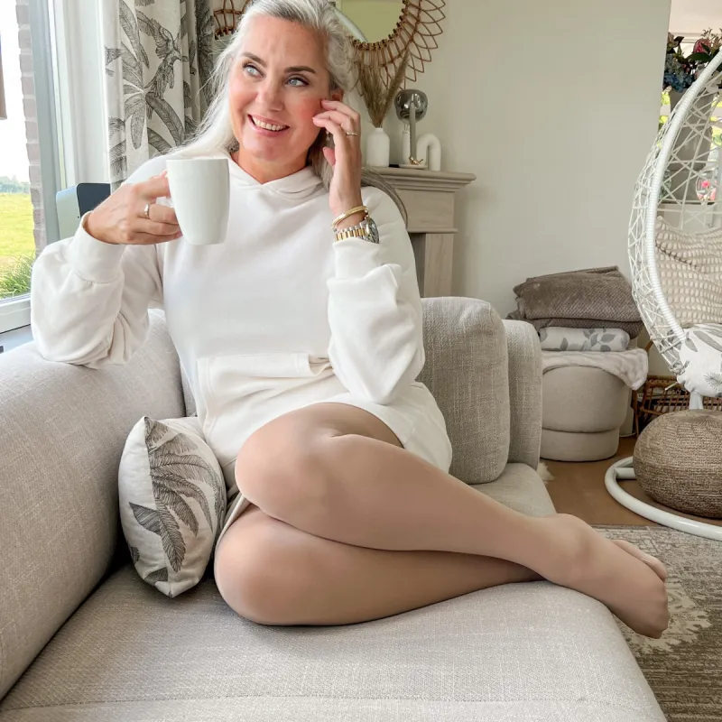 Super Opaque 120 Den Tights - Builder's Tea sold by Snag Tights