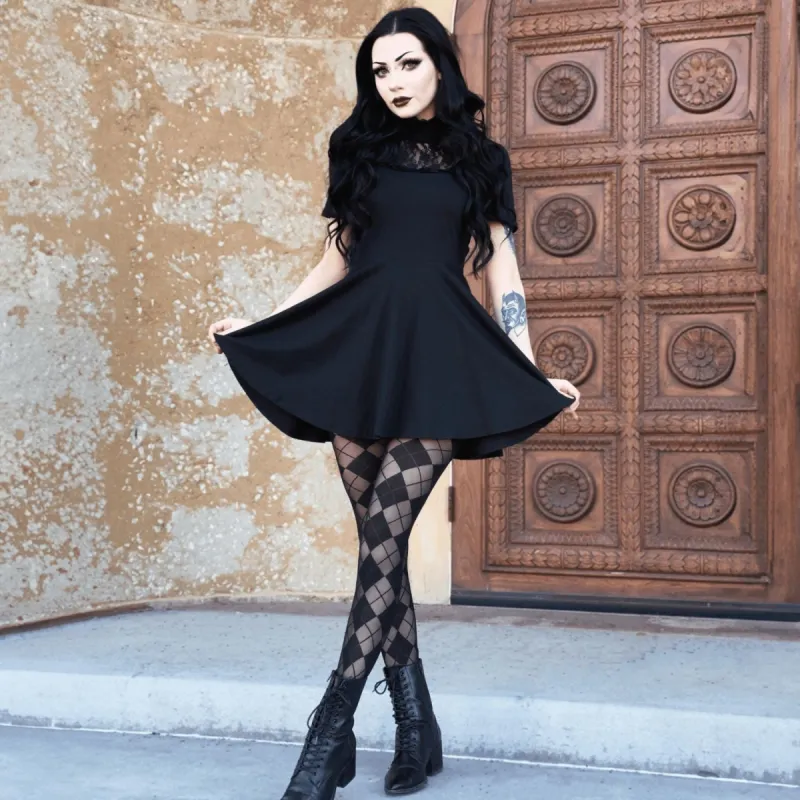 Diamond Tights - Black sold by Snag Tights