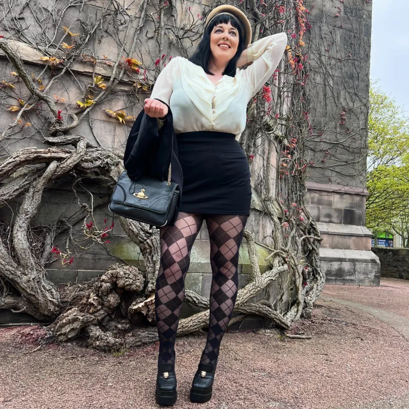 Super Mini Skirt - Black sold by Snag Tights