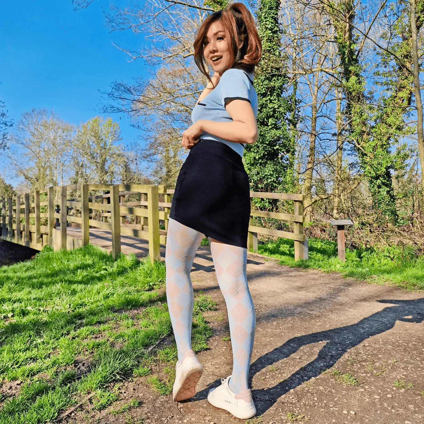 Super Mini Skirt - Black sold by Snag Tights product image thumbnail 5