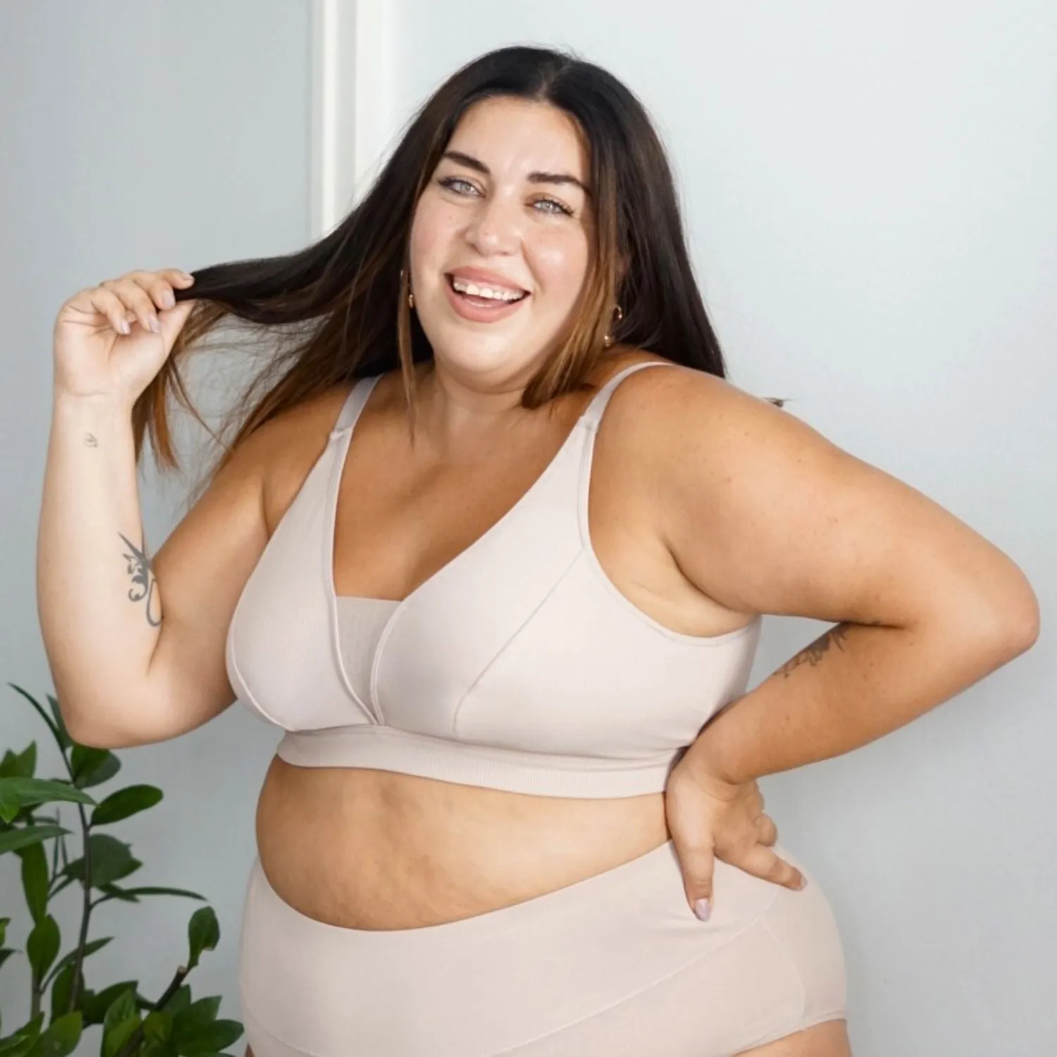 Everyday Ribbed Bra - Full Cup sold by Snag Tights product image thumbnail 4