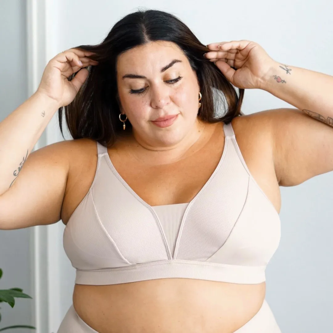 Everyday Ribbed Bra - Full Cup sold by Snag Tights