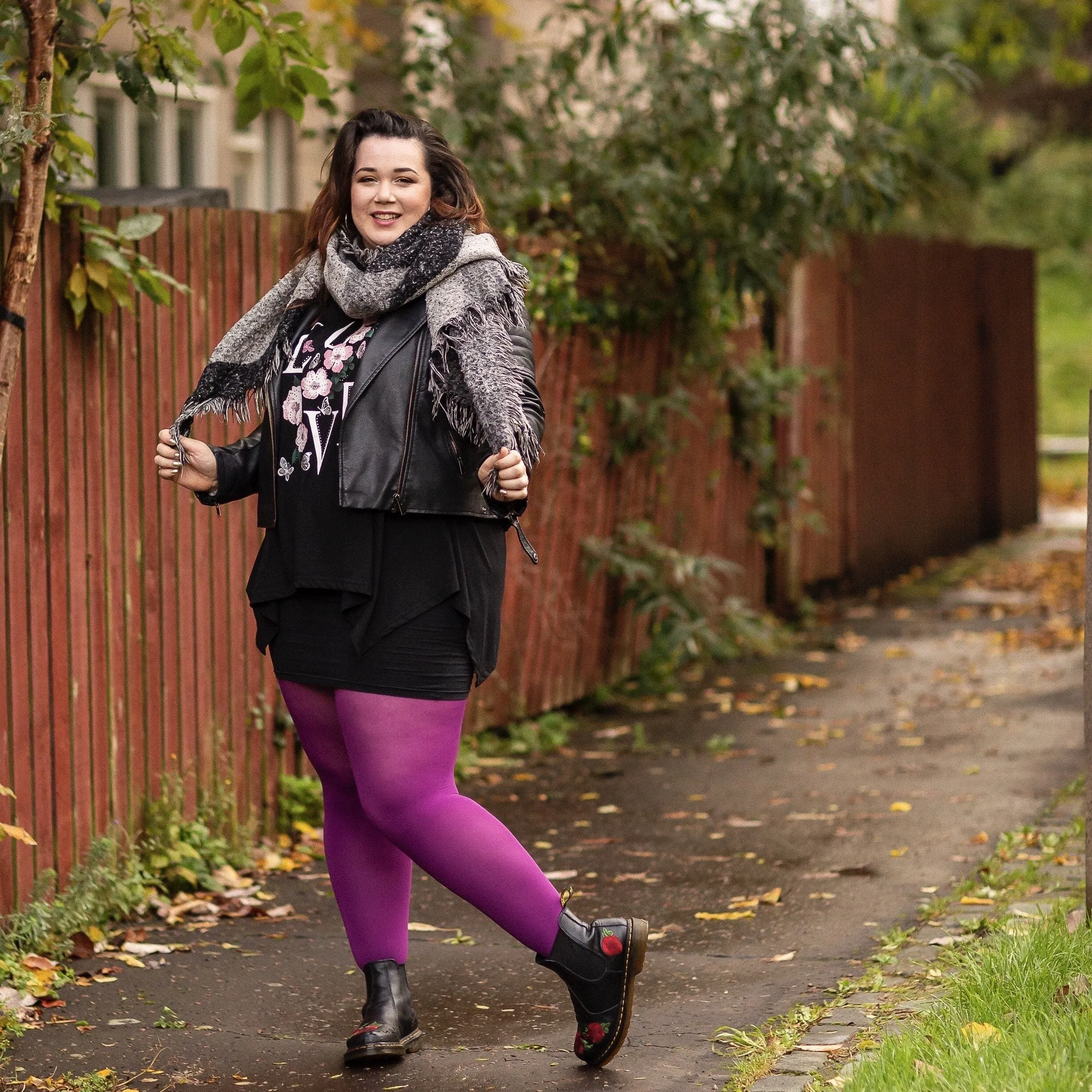 Opaque 80 Den Tights - Figgy Pudding sold by Snag Tights product image thumbnail 4