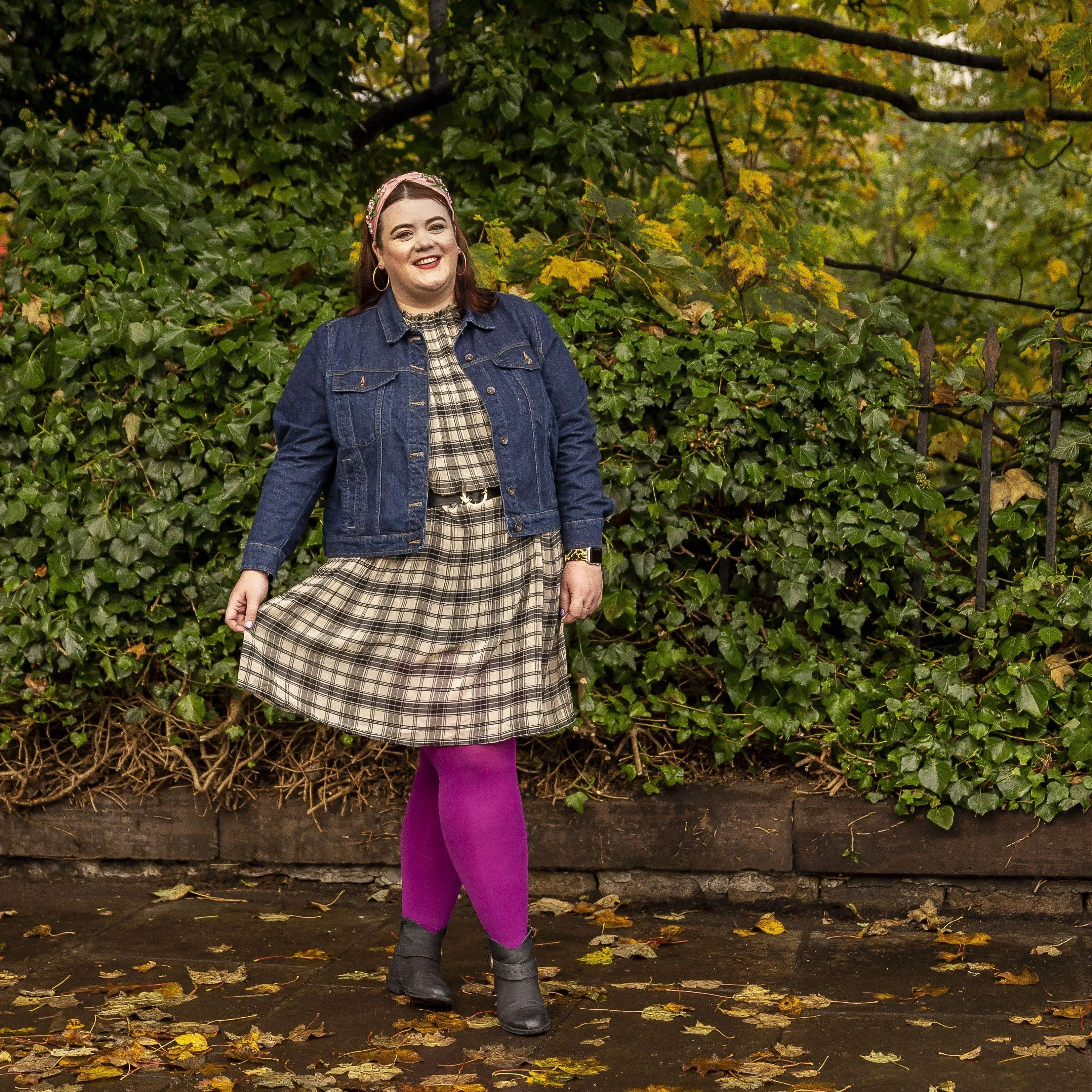 Opaque 80 Den Tights - Figgy Pudding sold by Snag Tights product image thumbnail 2