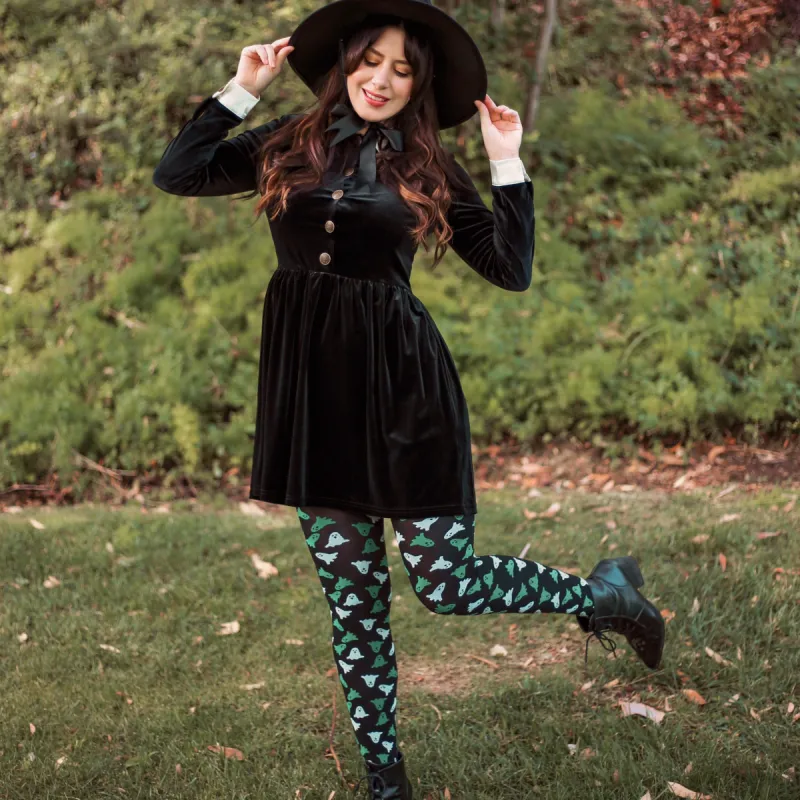 Pattern Tights - Squad Ghouls sold by Snag Tights