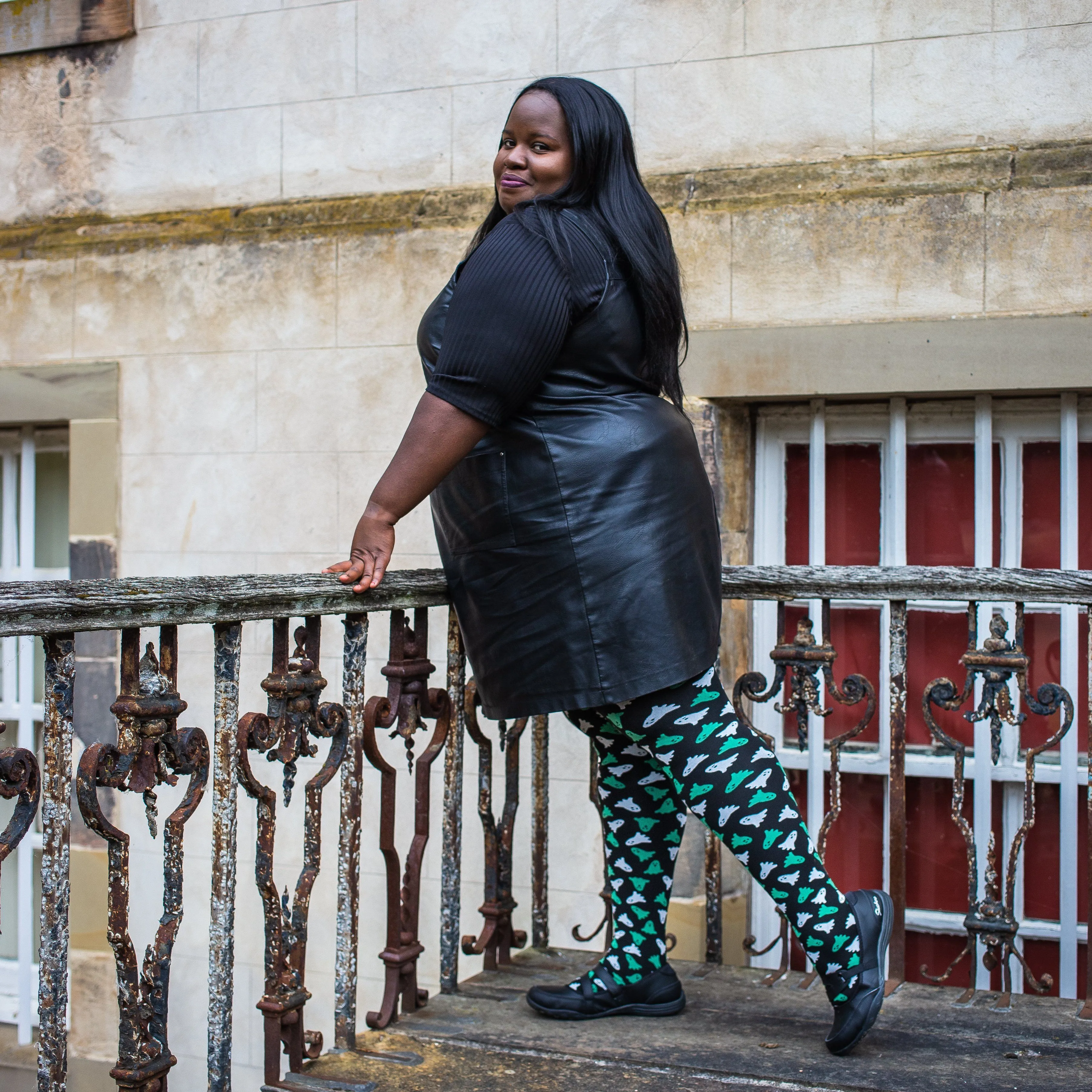 Pattern Tights - Squad Ghouls sold by Snag Tights product image thumbnail 3