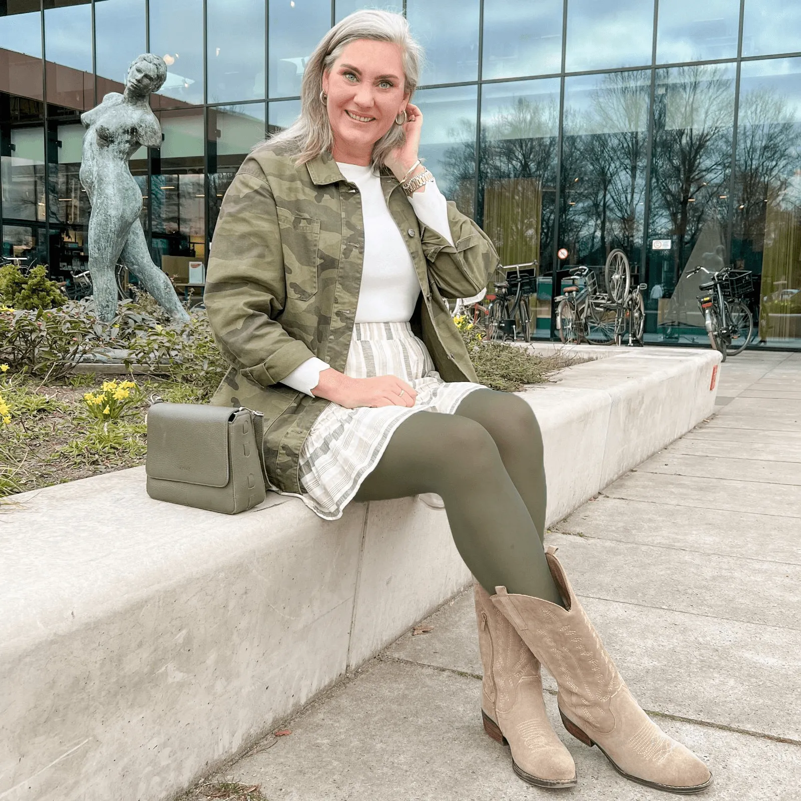 Semi-Opaque 50 Den Tights - Thicket sold by Snag Tights