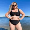 Hasta La Vista Bikini Bottoms - Black sold by Snag Tights