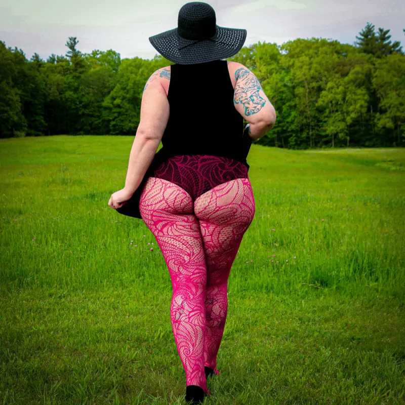 Time Warp Fishnet Tights sold by Snag Tights