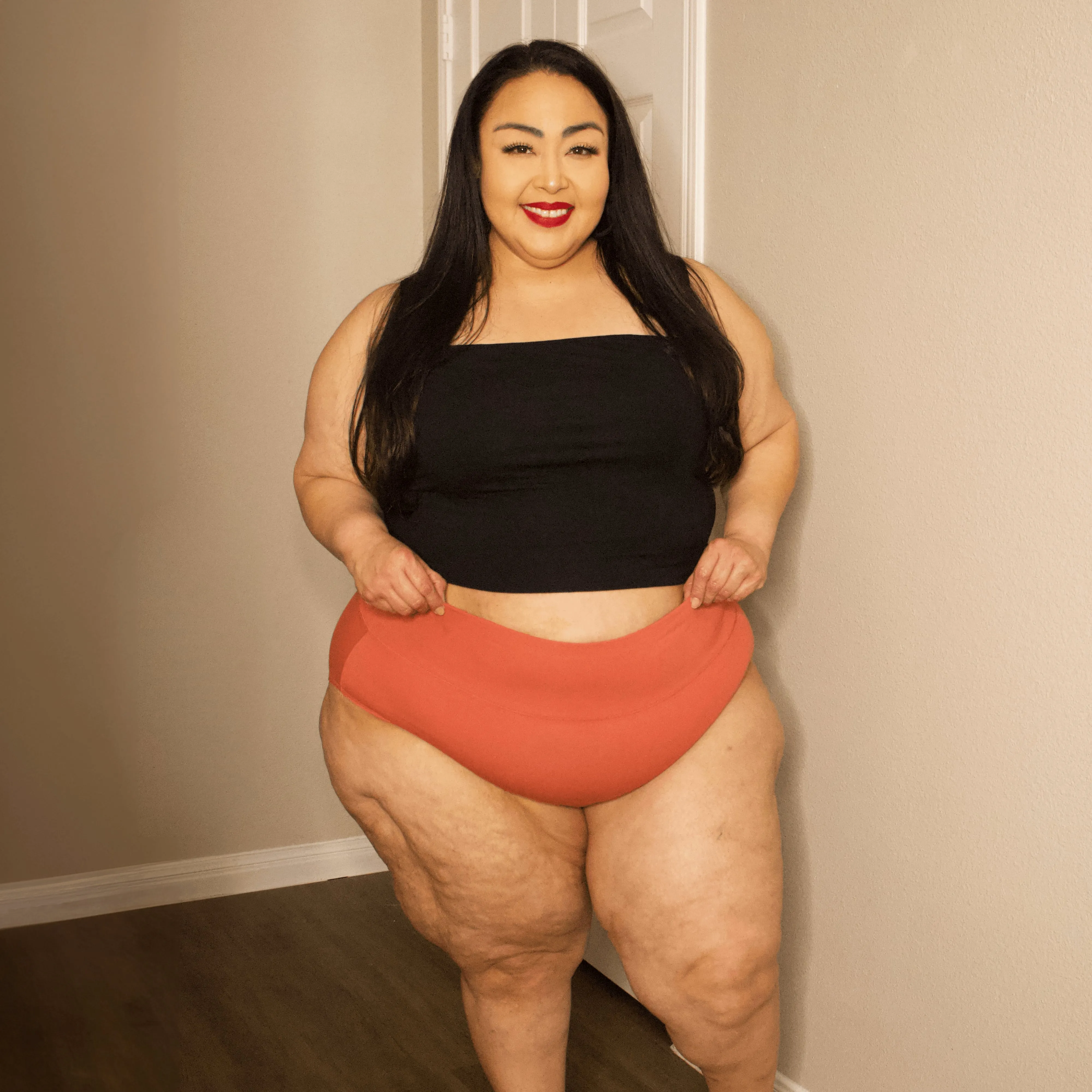 Organic Cotton Full Brief Panties - Peach Party sold by Snag Tights product image thumbnail 5