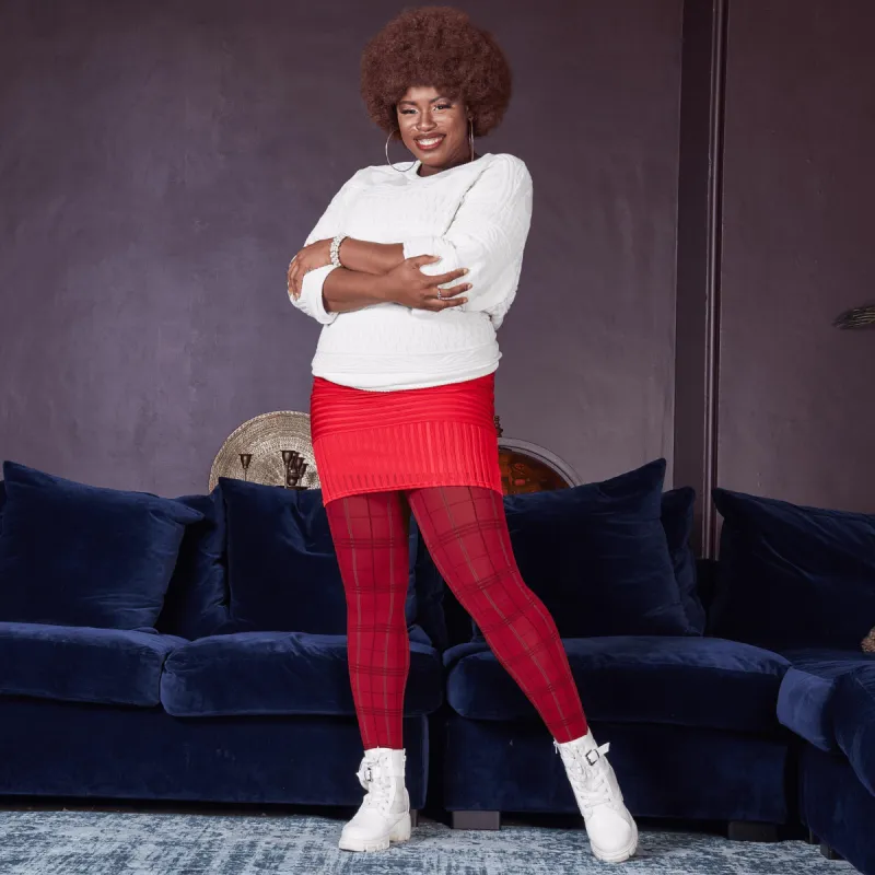 Plaid Tights - Tatties sold by Snag Tights