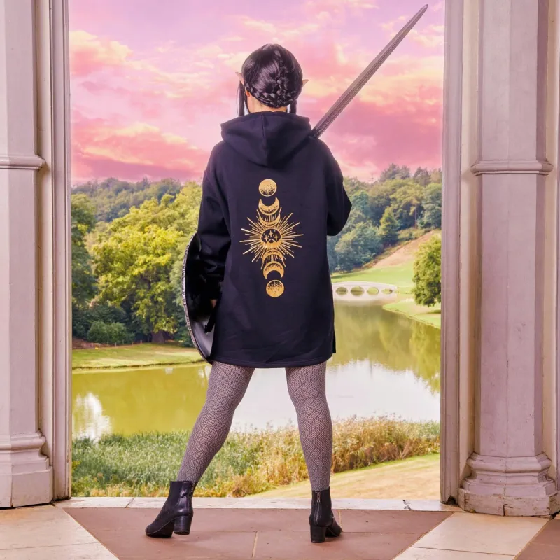 ACOTAR Longline Hoodie - High Lady sold by Snag Tights