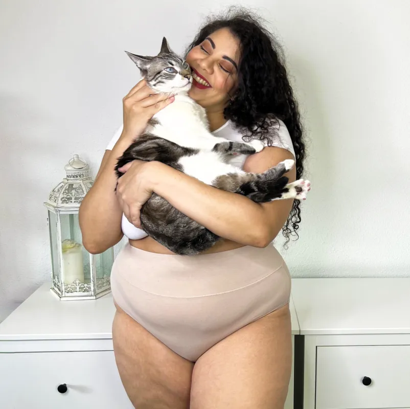 Organic Cotton Full Brief Panties - Milk Bottle sold by Snag Tights