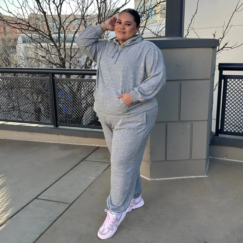 Sweatpants - Grey Marl sold by Snag Tights