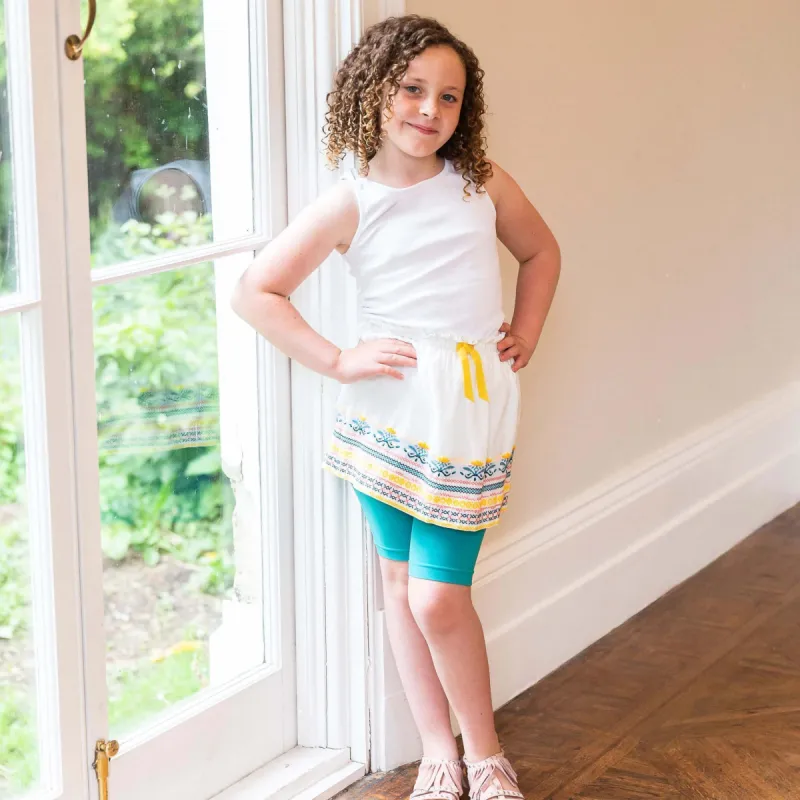 Tween Stay Cool Shorts - Beach Bum sold by Snag Tights