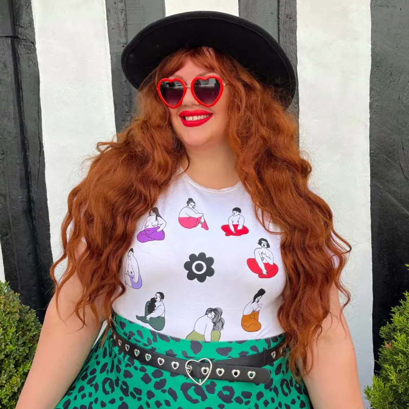 Circle of Love T-shirt sold by Snag Tights