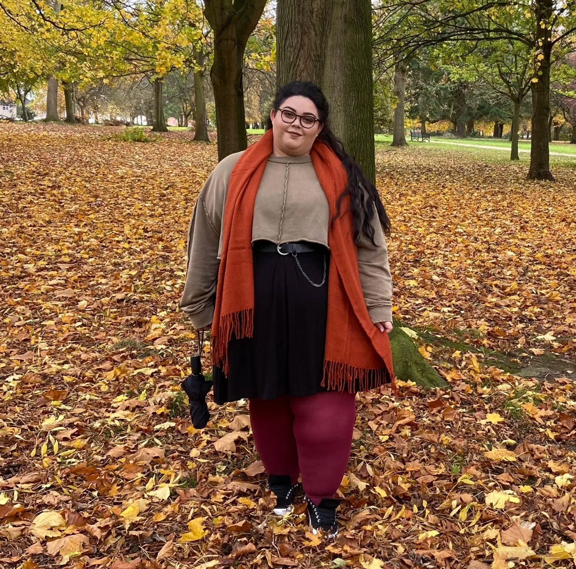 Opaque 80 Den Tights - Burgundy sold by Snag Tights product image thumbnail 5