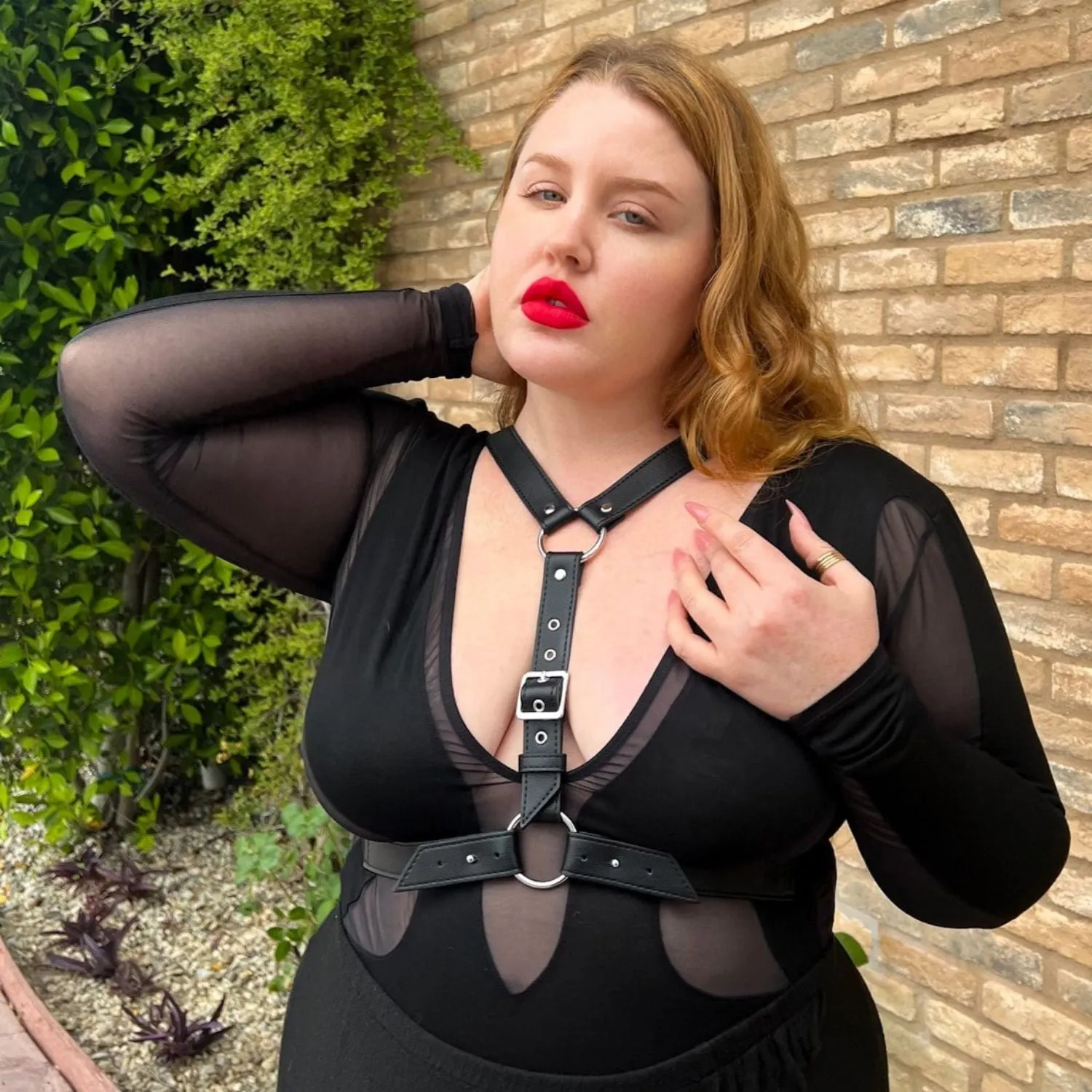 O-Ring Body Harness sold by Snag Tights product image thumbnail 5