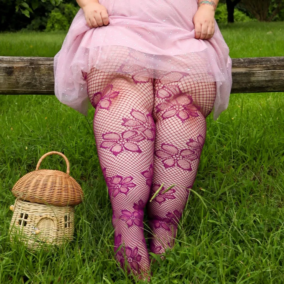 Bloom Fishnets sold by Snag Tights product image thumbnail 3
