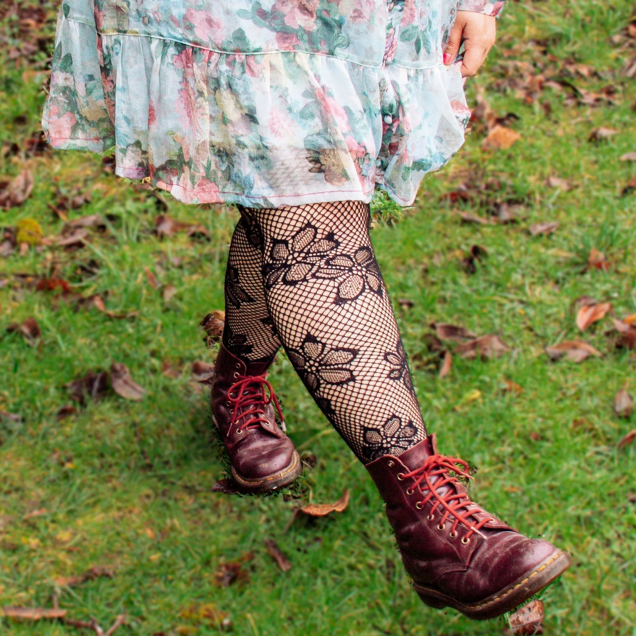 Bloom Fishnets sold by Snag Tights product image thumbnail 4