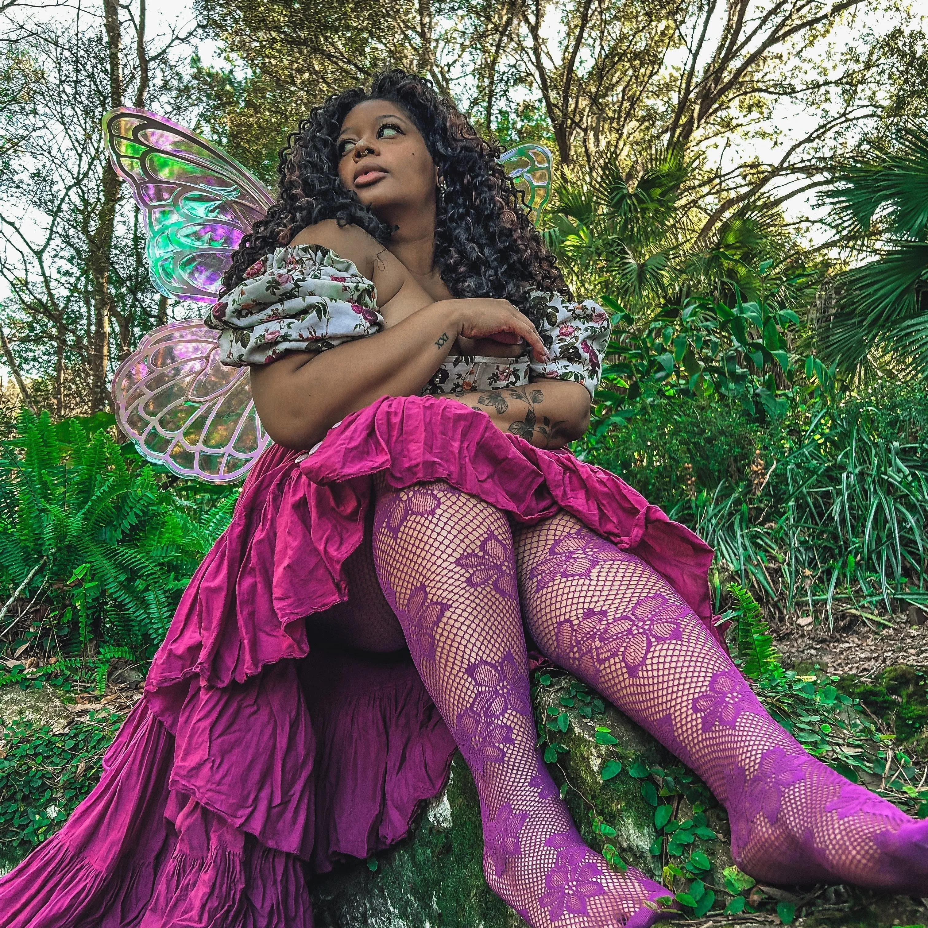 Bloom Fishnets sold by Snag Tights