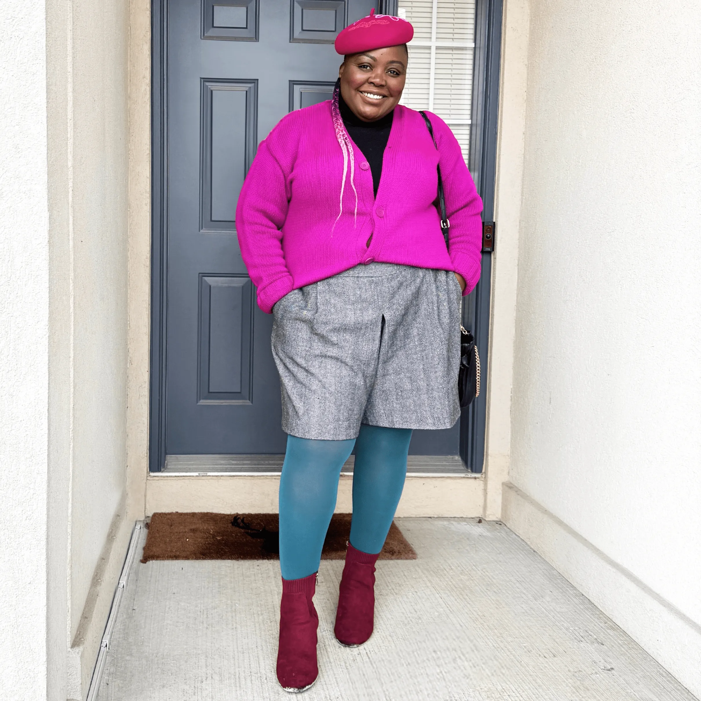 Semi-Opaque 50 Den Tights - Blueberry Muffin sold by Snag Tights product image thumbnail 4