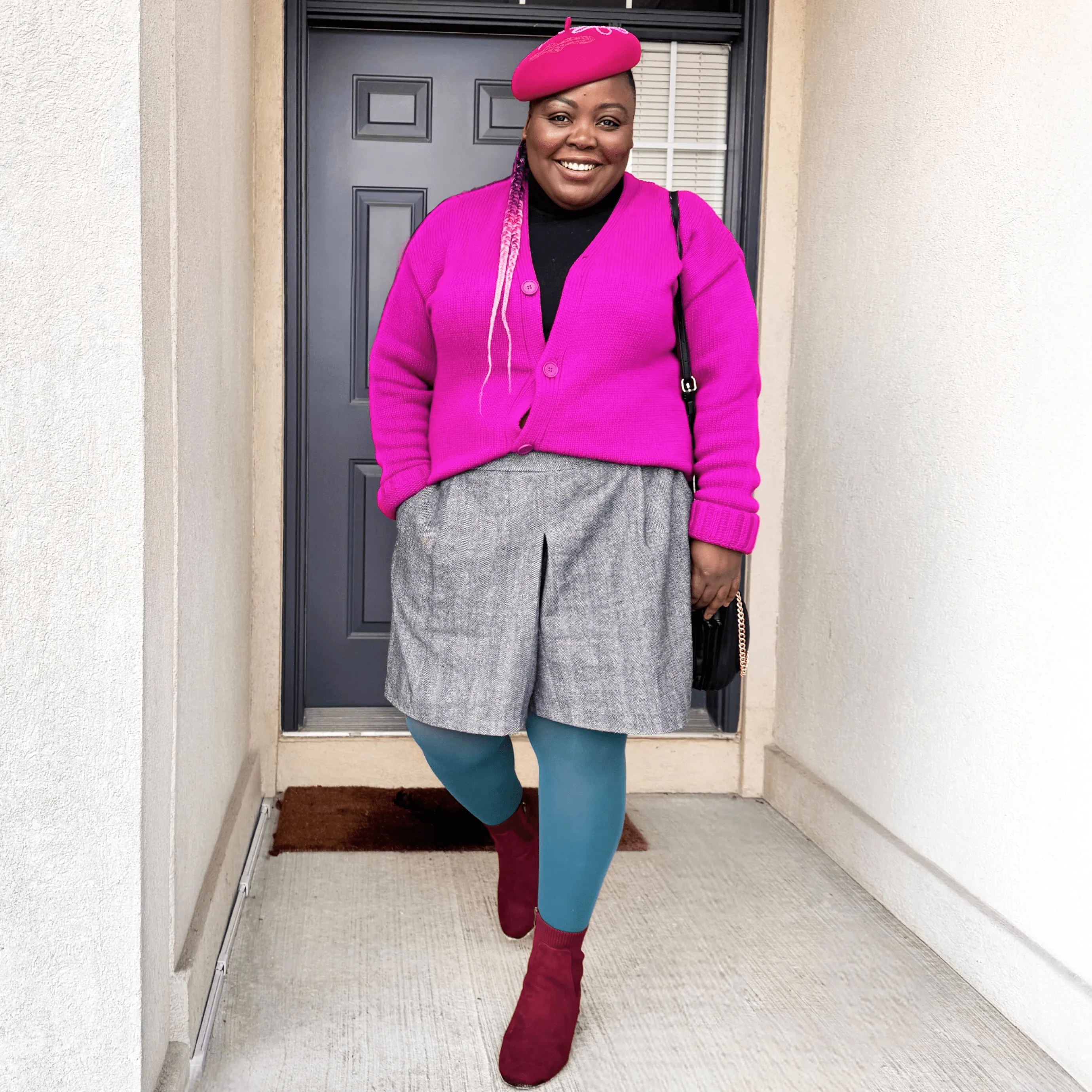 Semi-Opaque 50 Den Tights - Blueberry Muffin sold by Snag Tights