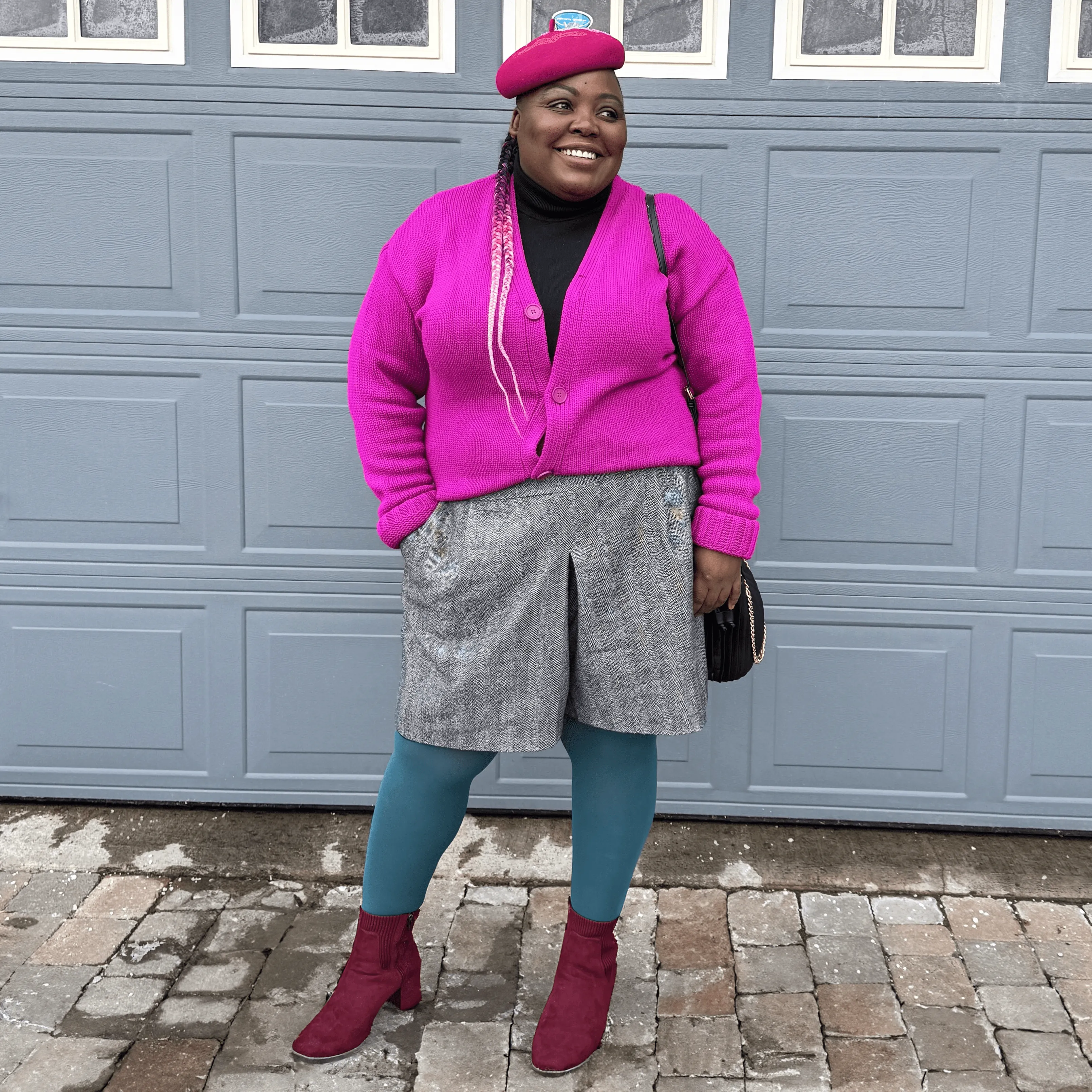 Semi-Opaque 50 Den Tights - Blueberry Muffin sold by Snag Tights product image thumbnail 2