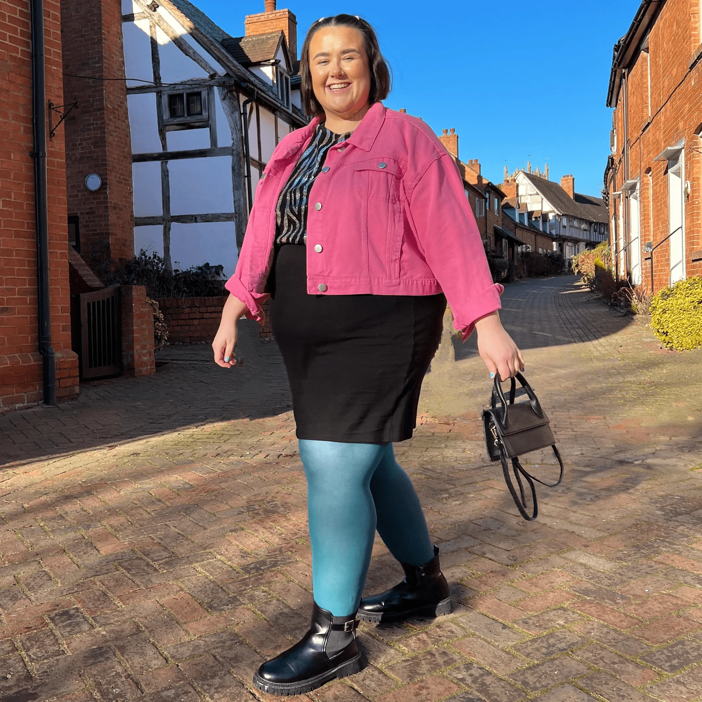 Semi-Opaque 50 Den Tights - Blueberry Muffin sold by Snag Tights product image thumbnail 3