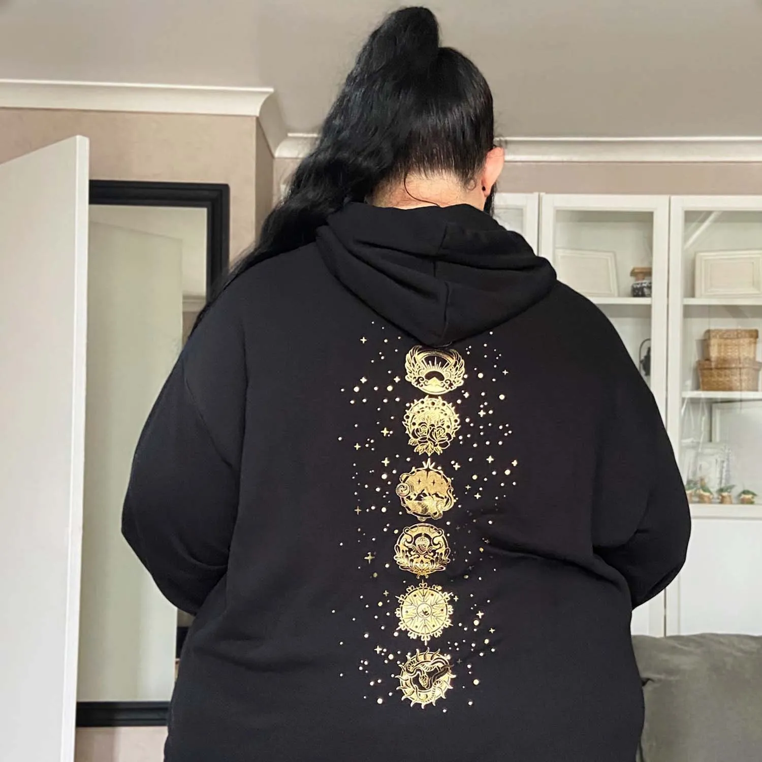 Organic Cotton ACOTAR Hoodie - 7 Courts sold by Snag Tights product image thumbnail 3