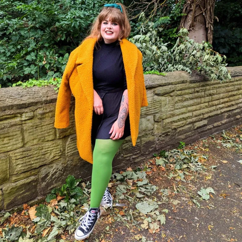 Opaque 80 Den Tights - Peas sold by Snag Tights