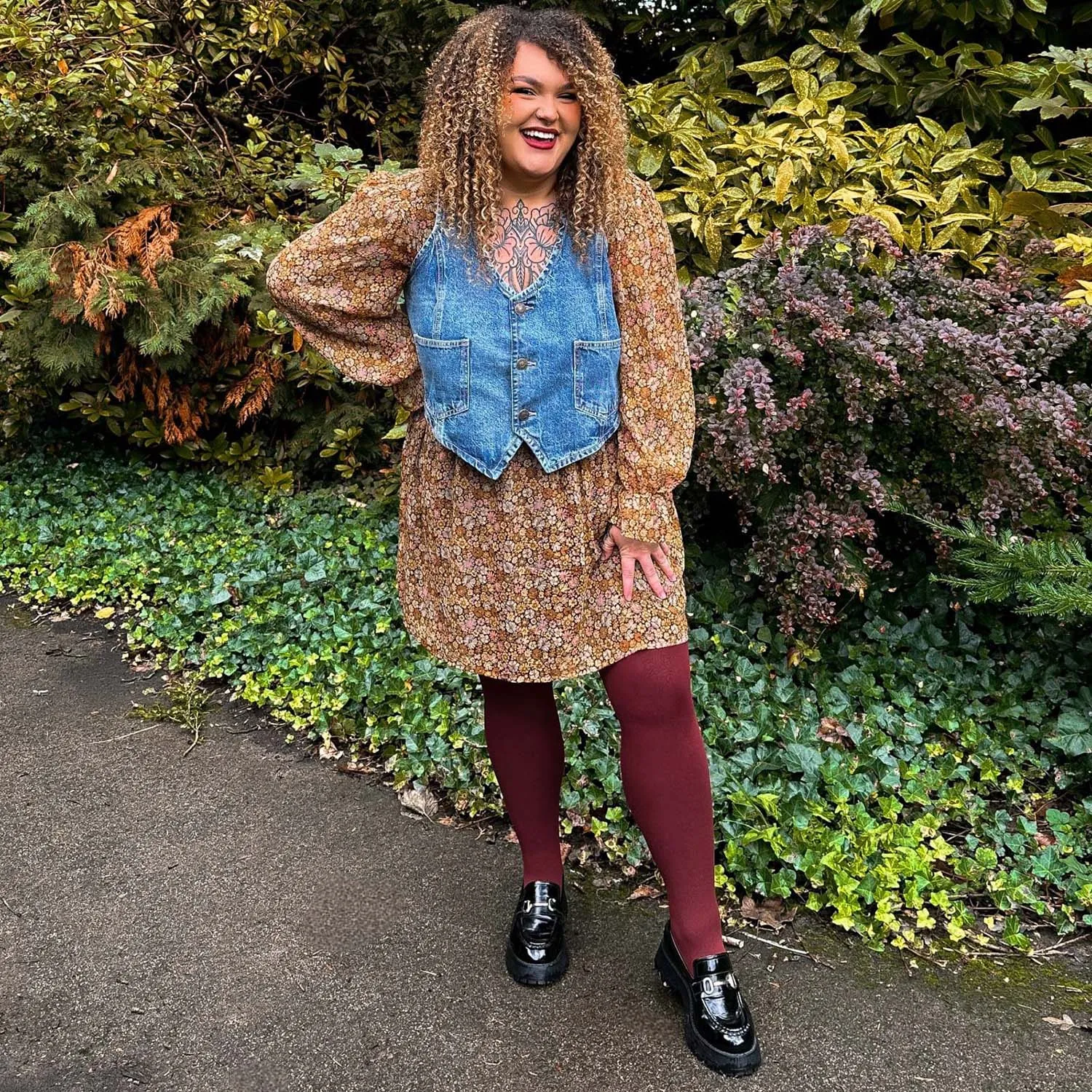 Opaque Tights - Roast sold by Snag Tights product image thumbnail 2