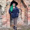 Catacomb Fluffy Cardigan sold by Snag Tights