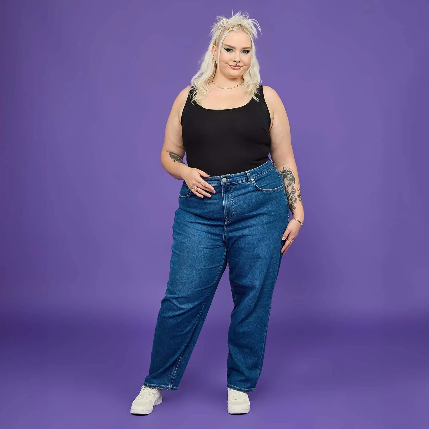 The Jean - Long Mom Jeans sold by Snag Tights product image thumbnail 2