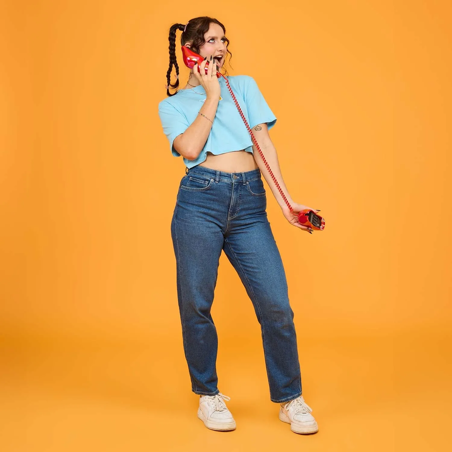 The Jean - Long Mom Jeans sold by Snag Tights