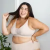 Everyday Ribbed Bra - Milk Bottle sold by Snag Tights