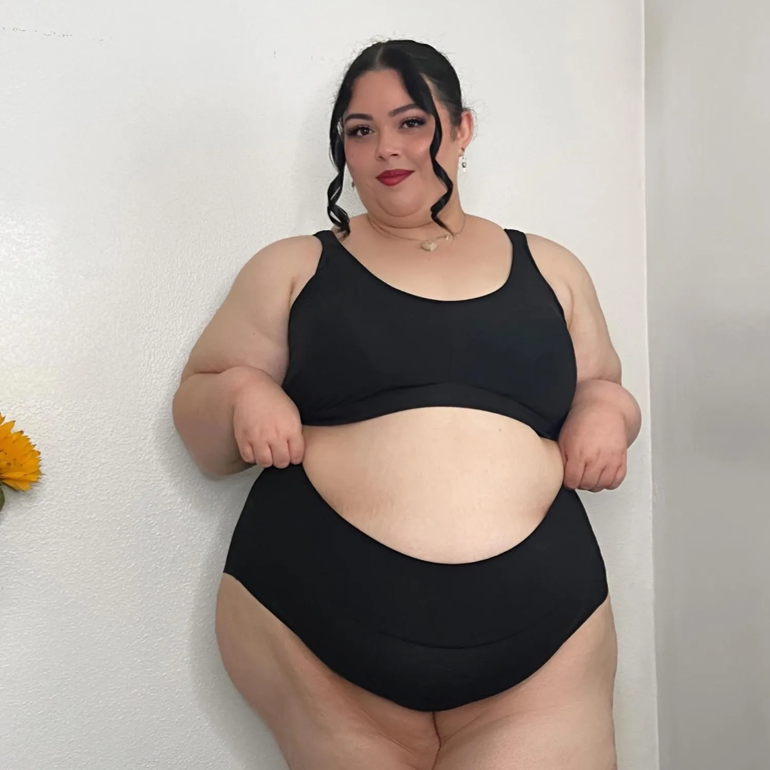 Organic Cotton Bra - Black sold by Snag Tights product image thumbnail 4