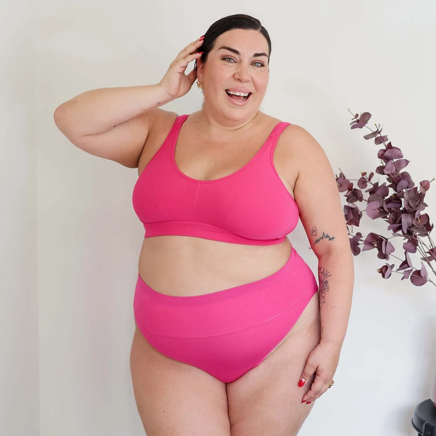 Organic Cotton Bra - Barbara sold by Snag Tights product image thumbnail 4