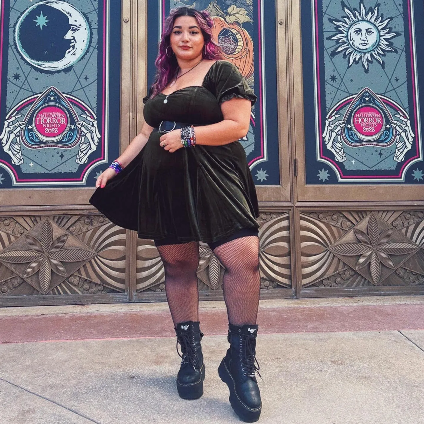 Thighs the Limit Fishnets sold by Snag Tights product image thumbnail 4