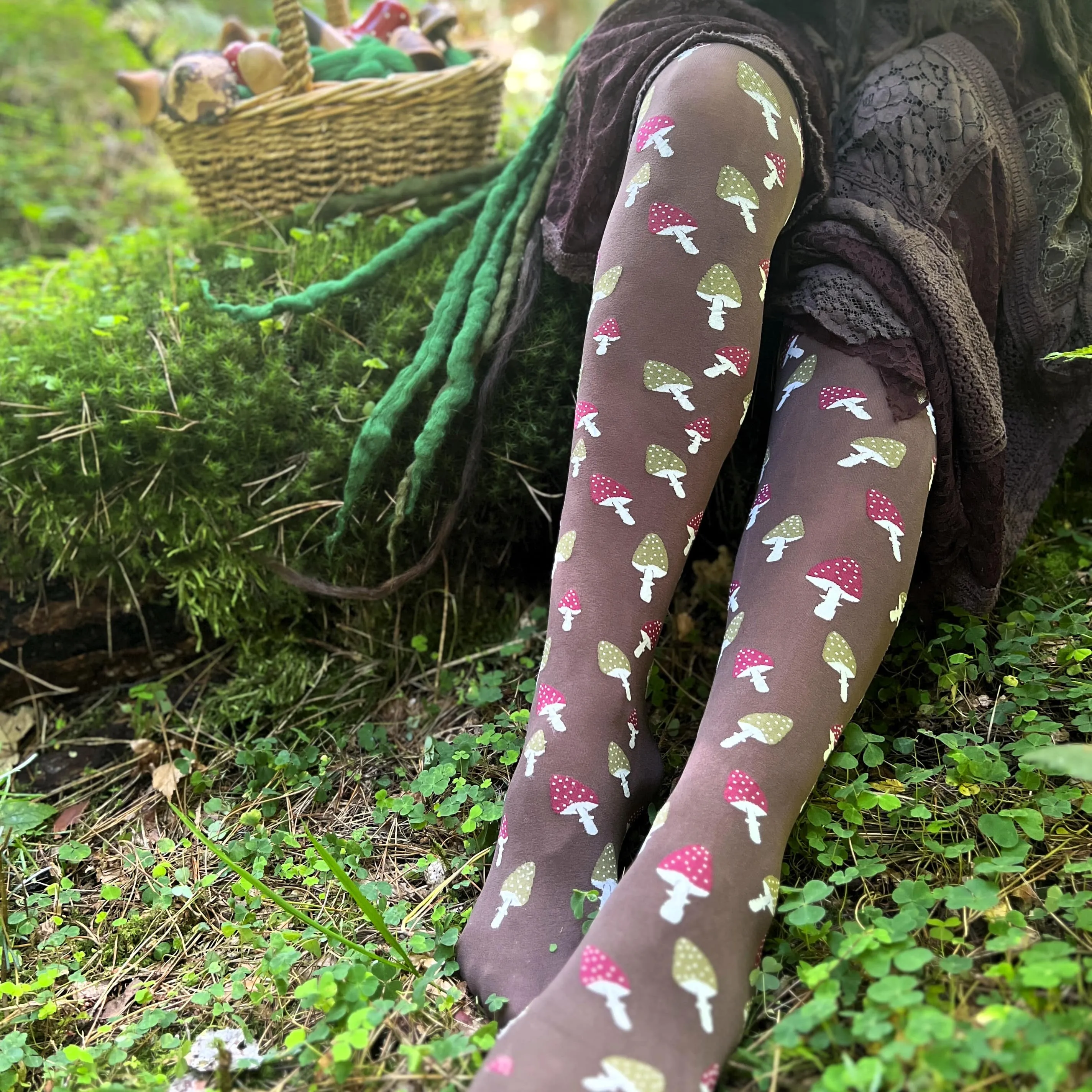 Pattern Tights - Toadstool sold by Snag Tights product image thumbnail 5