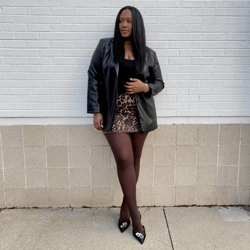 Ionic Ribbed Tights - Harmonious sold by Snag Tights product image thumbnail 5