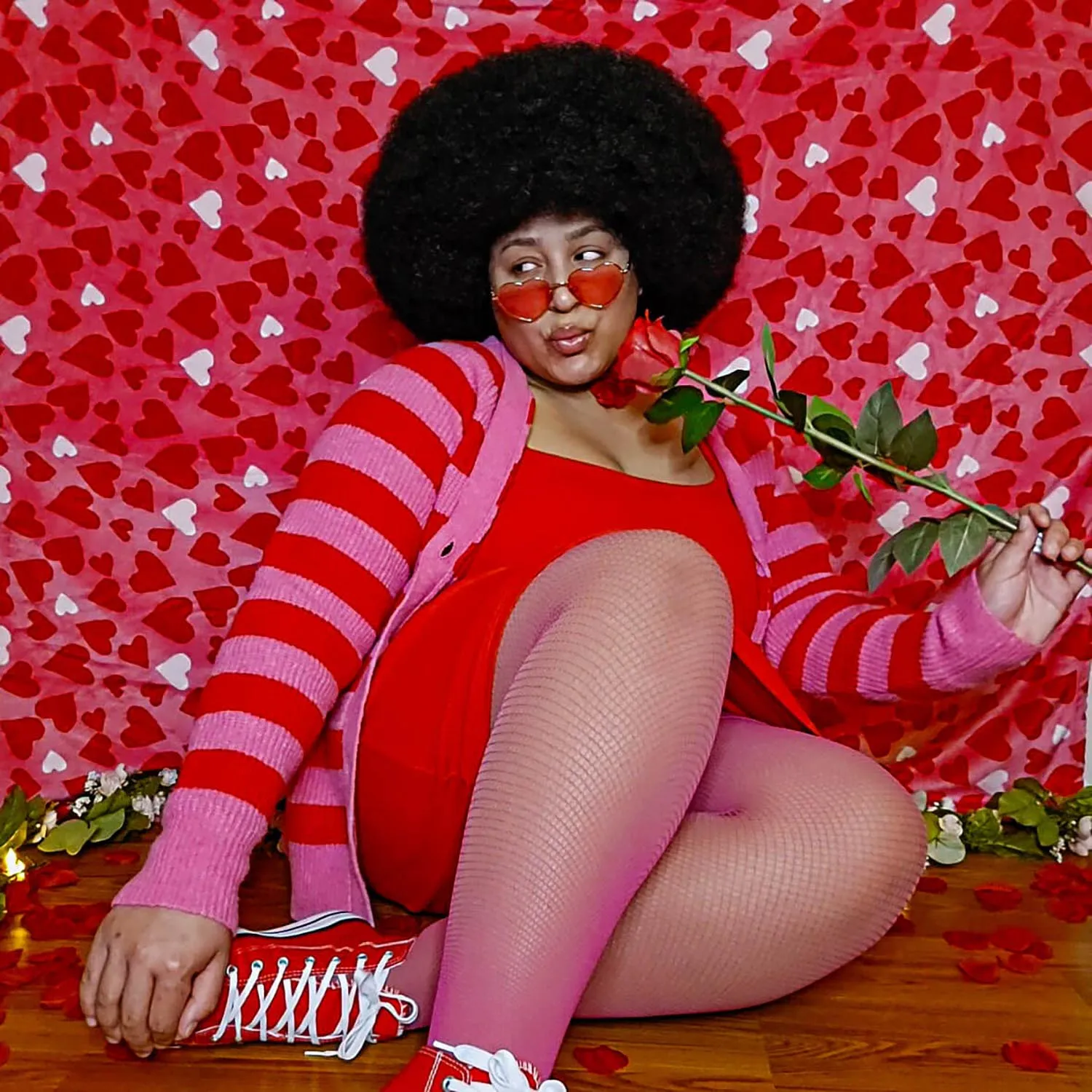 Thighs the Limit Fishnets - Barbara sold by Snag Tights product image thumbnail 4