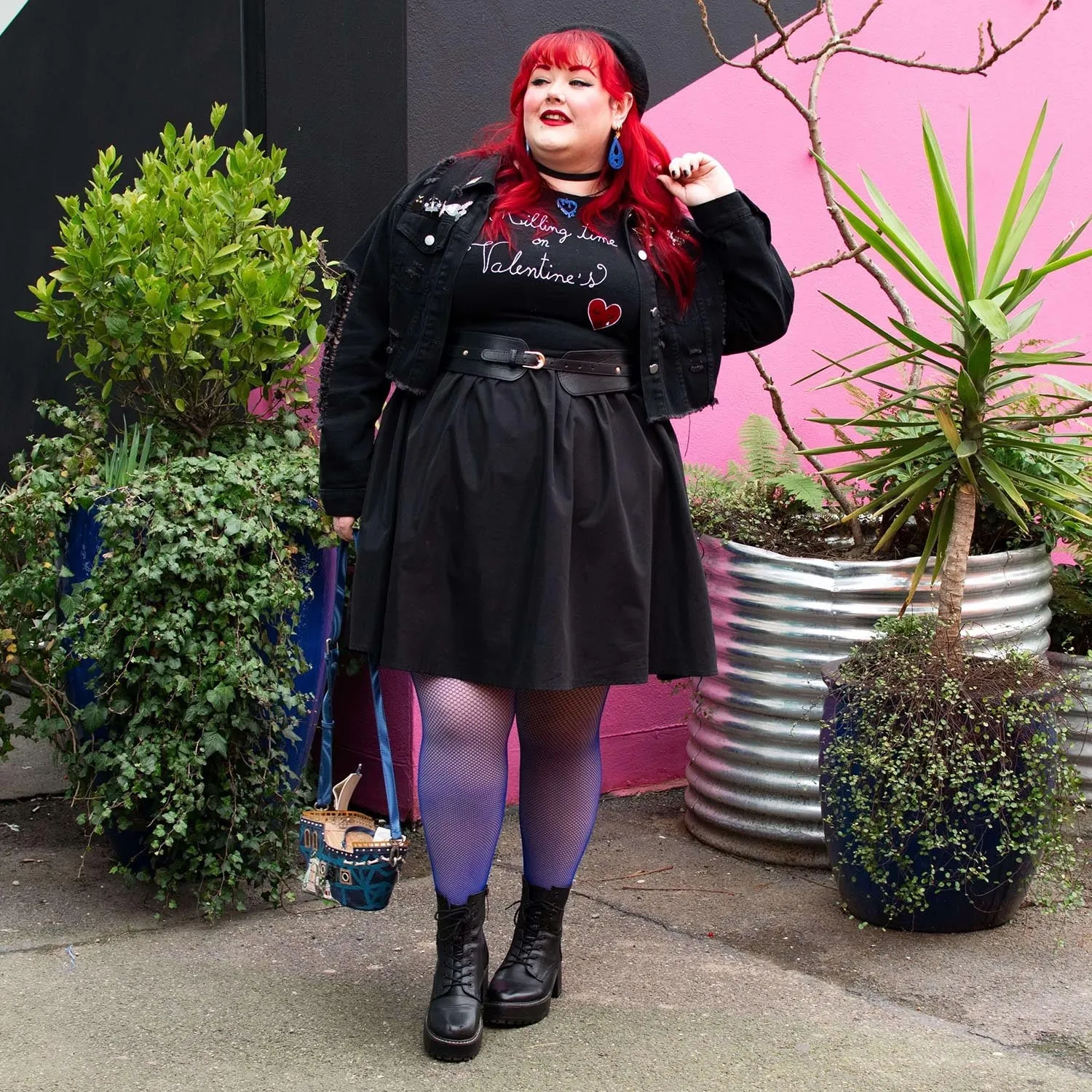 Thighs the Limit Fishnets - Arabesque sold by Snag Tights product image thumbnail 5