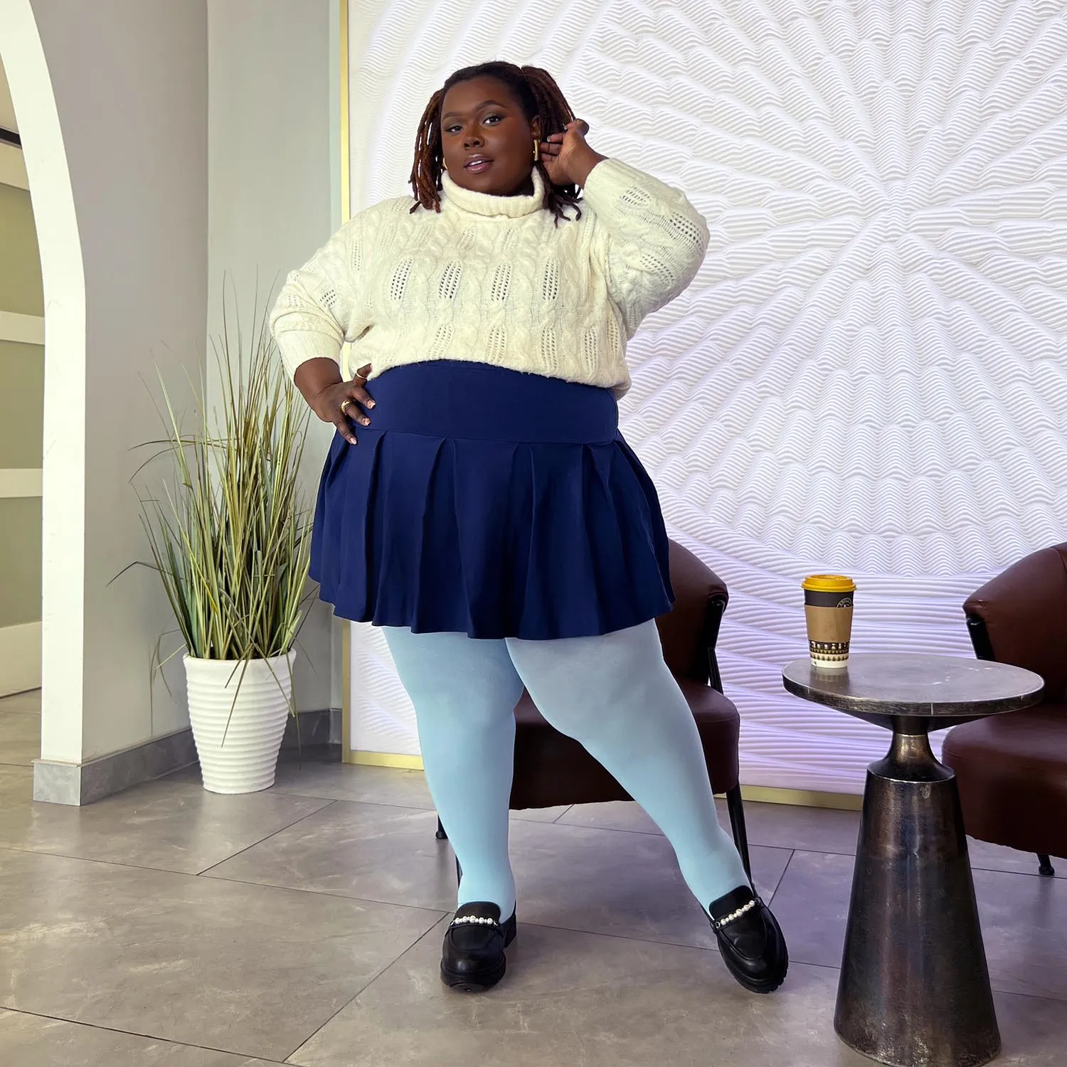 Opaque 80 Den Tights - Menthe Glacier sold by Snag Tights product image thumbnail 4