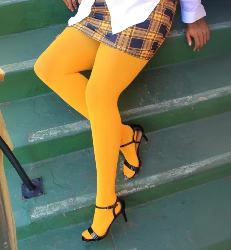 Opaque 80 Den Tights - Mimosa sold by Snag Tights