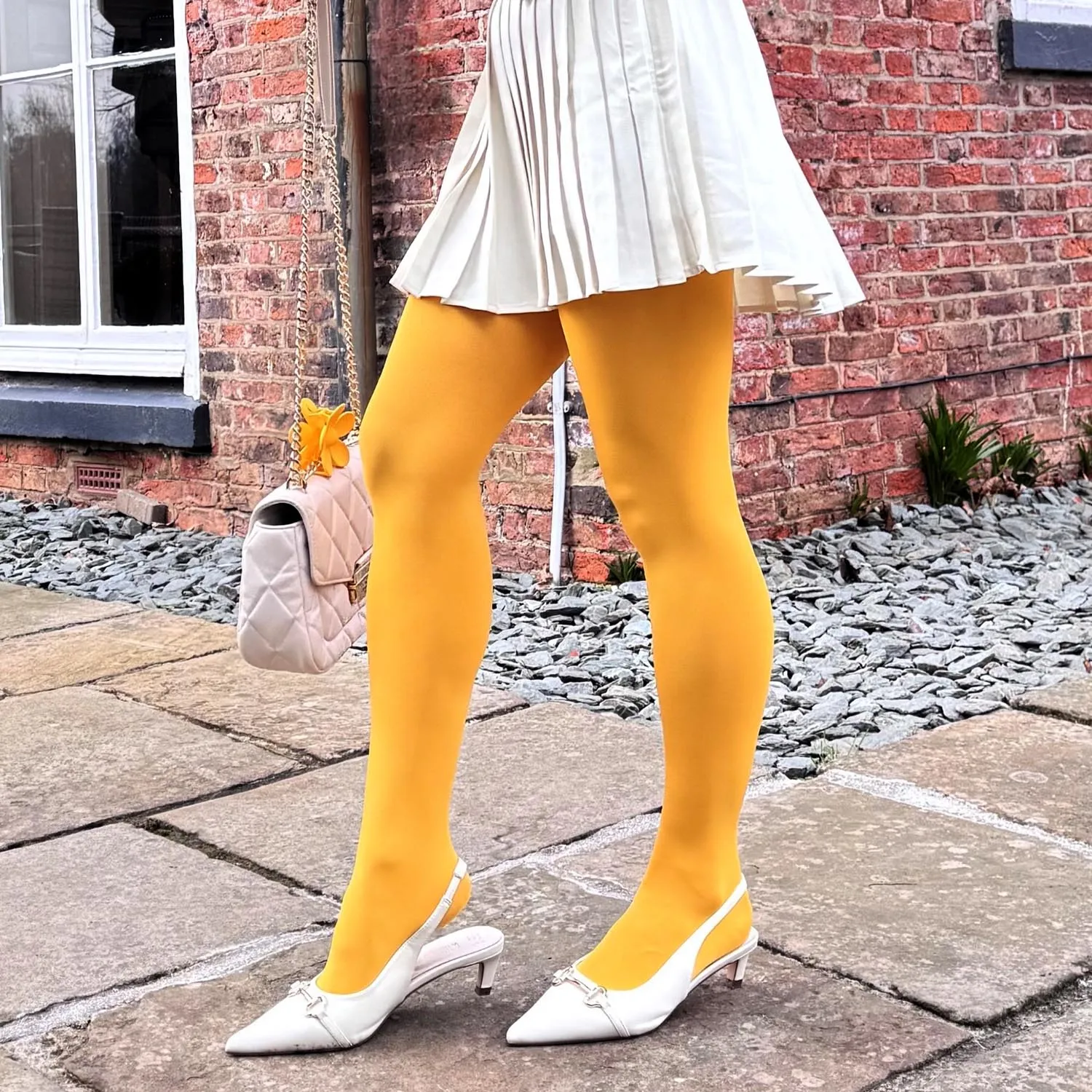 Opaque 80 Den Tights - Mimosa sold by Snag Tights product image thumbnail 3
