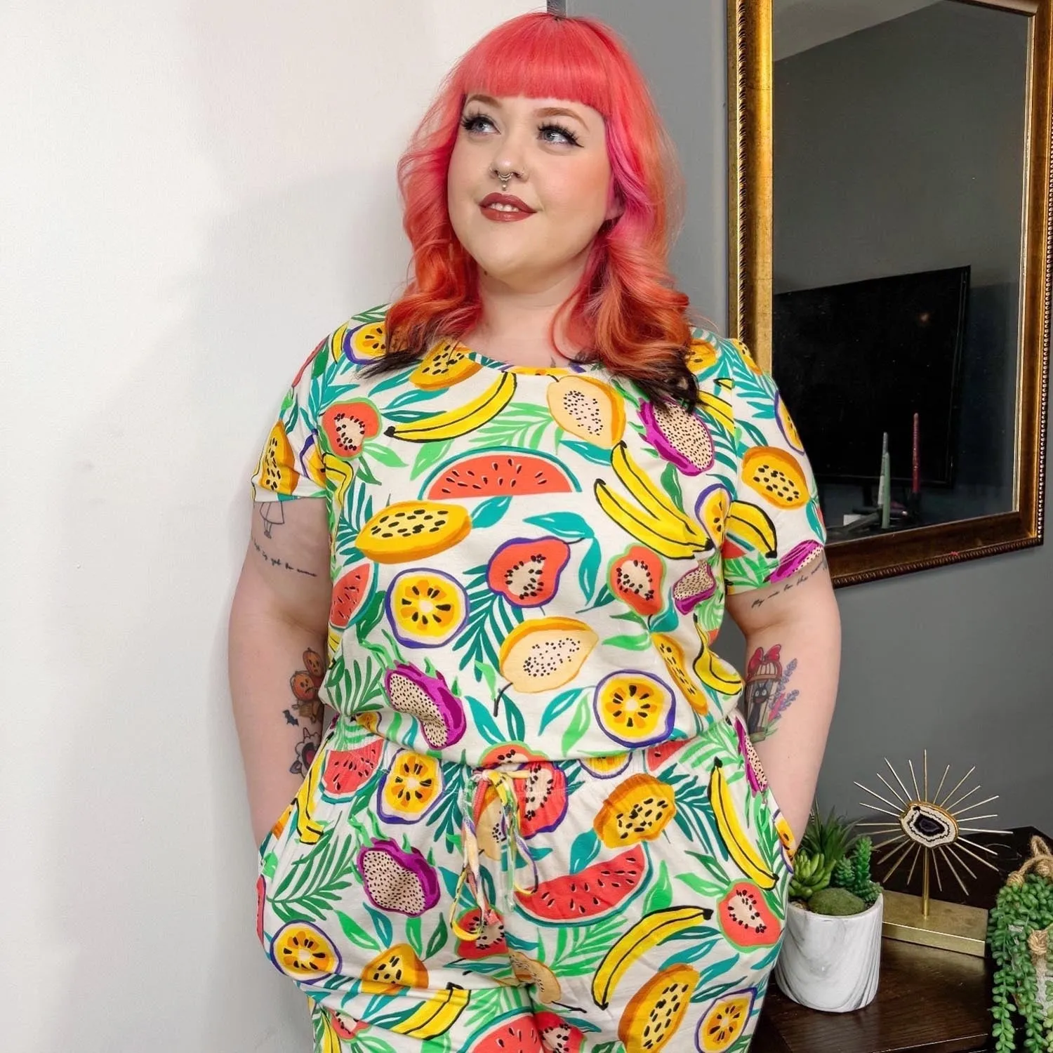 Organic Club Tropicana Shorts And Top Bundle sold by Snag Tights product image thumbnail 5