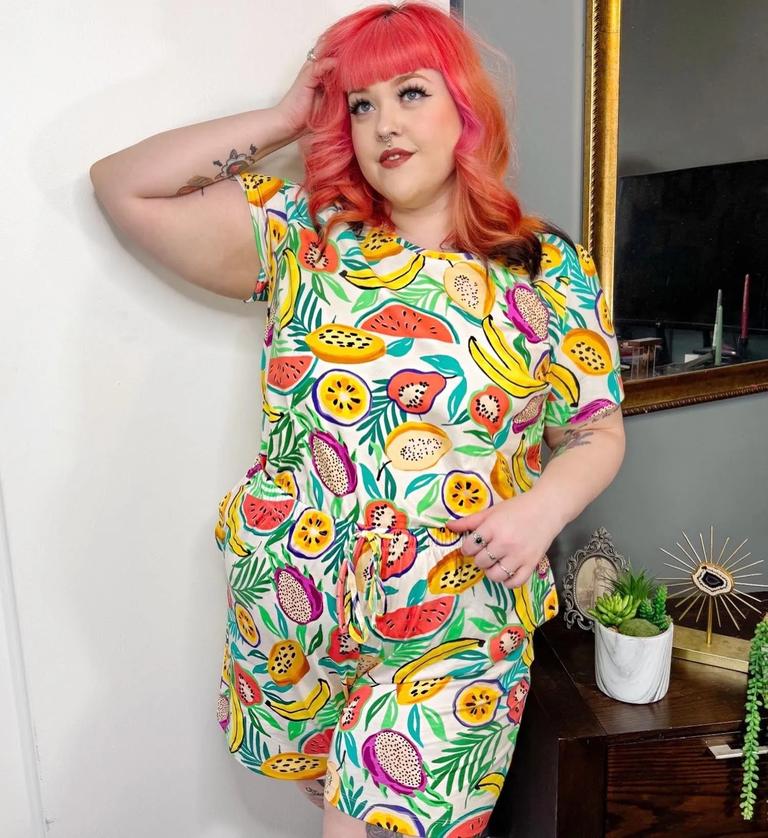 Organic Club Tropicana Shorts And Top Bundle sold by Snag Tights product image thumbnail 2